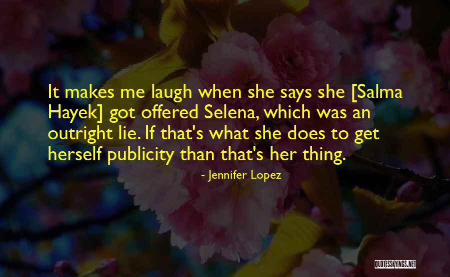 Selena's Quotes By Jennifer Lopez