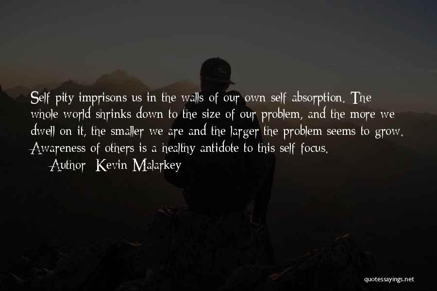 Self Absorption Quotes By Kevin Malarkey