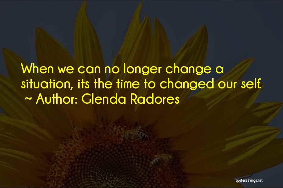 Self Acceptance Quotes By Glenda Radores