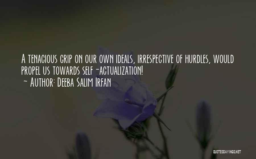 Self Actualization Quotes By Deeba Salim Irfan