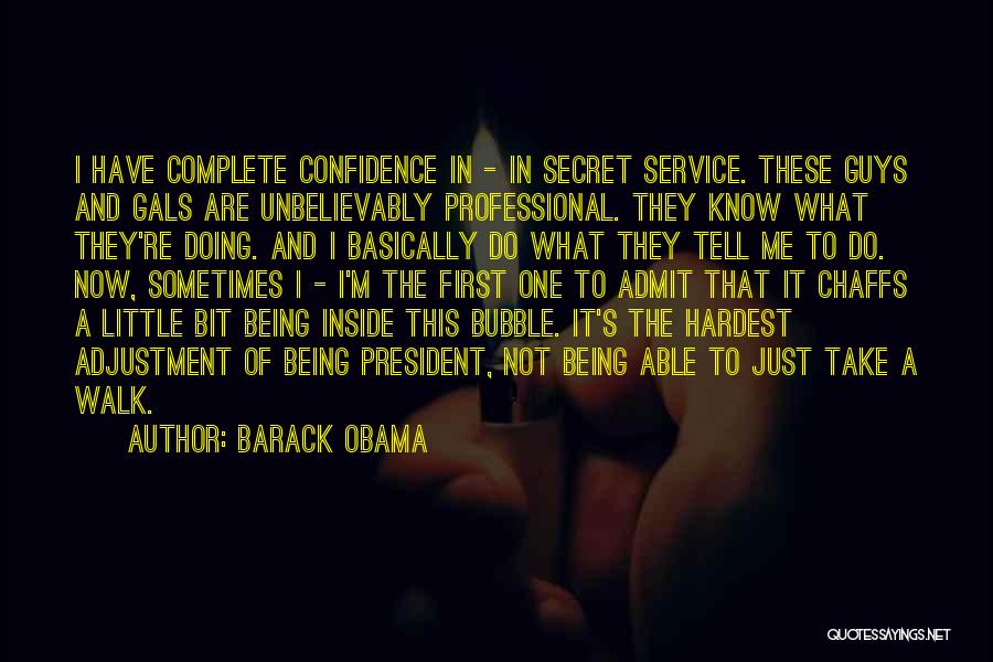 Self Adjustment Quotes By Barack Obama