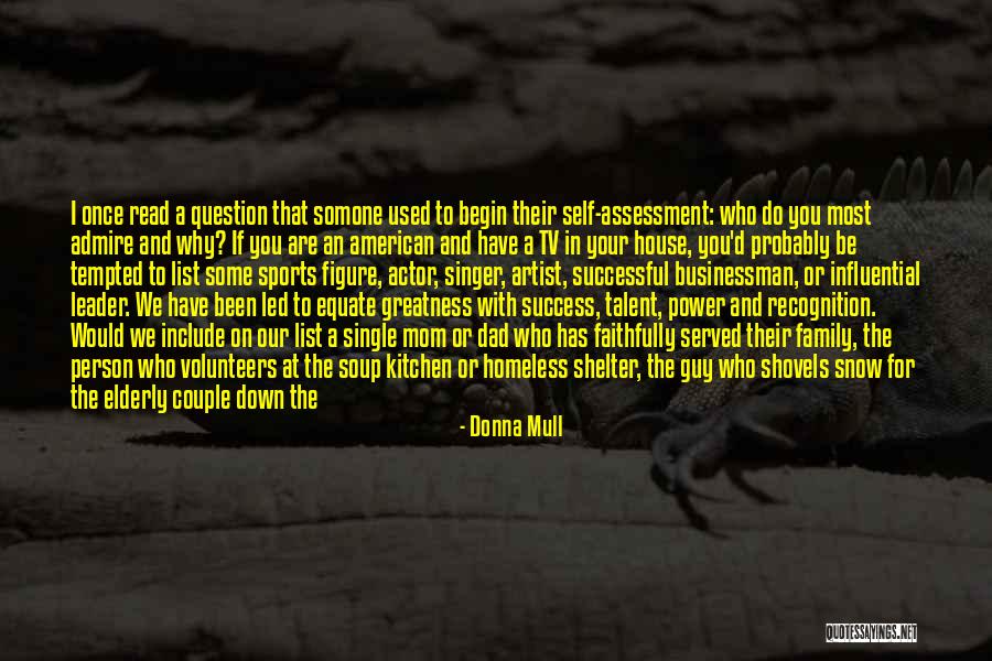 Self Admire Quotes By Donna Mull Self Admire Quotes By Donna Mull