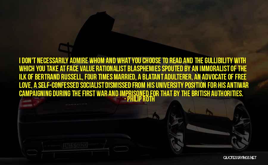 Self Admire Quotes By Philip Roth Self Admire Quotes By Philip Roth