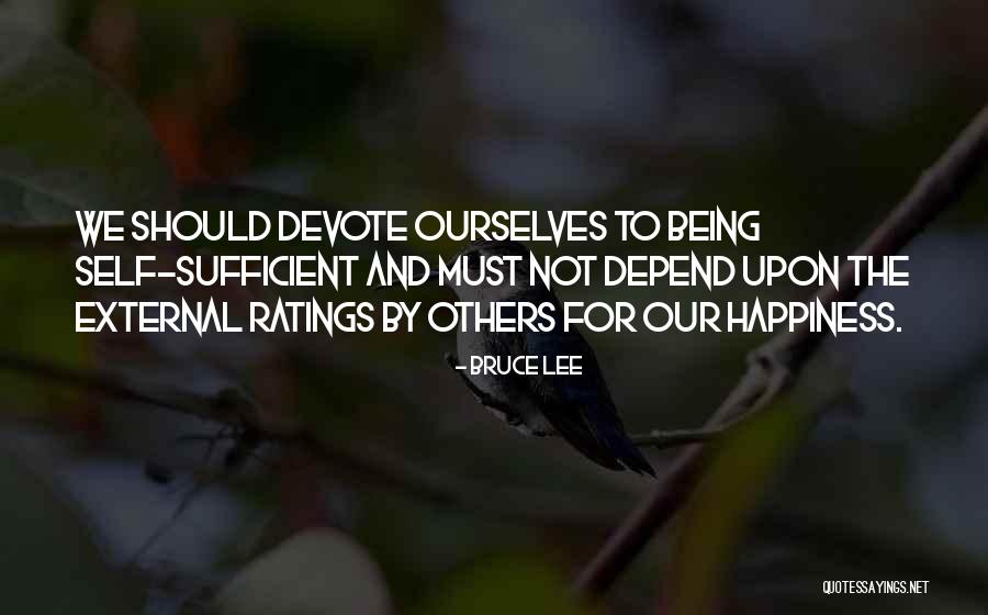 Self And Happiness Quotes By Bruce Lee