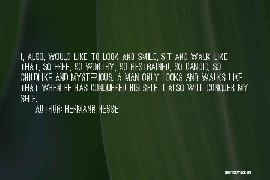 Self And Smile Quotes By Hermann Hesse