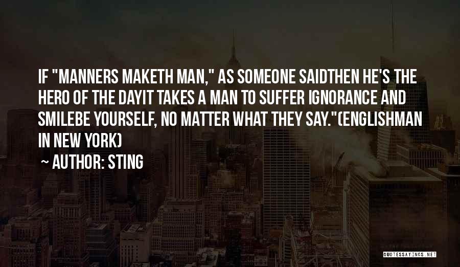 Self And Smile Quotes By Sting