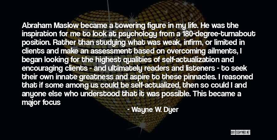 Self Assessment Quotes By Wayne W. Dyer