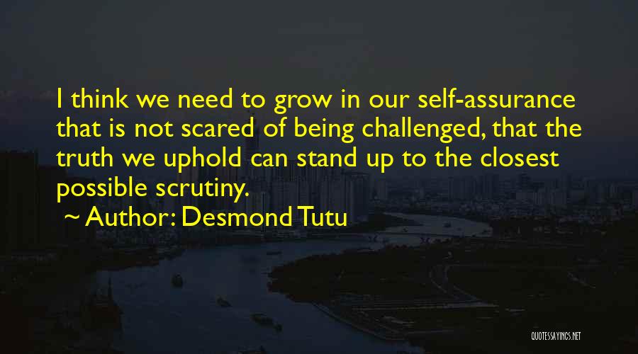 Self Assurance Quotes By Desmond Tutu