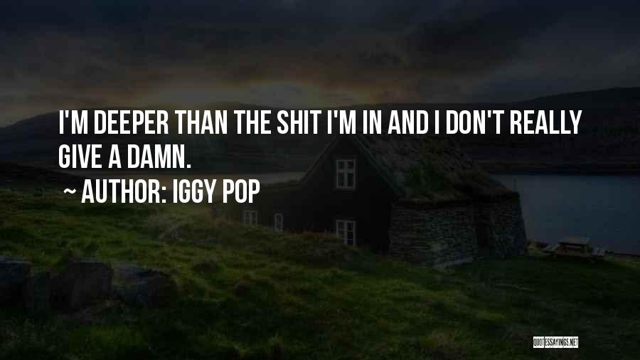 Self Attitude Quotes By Iggy Pop