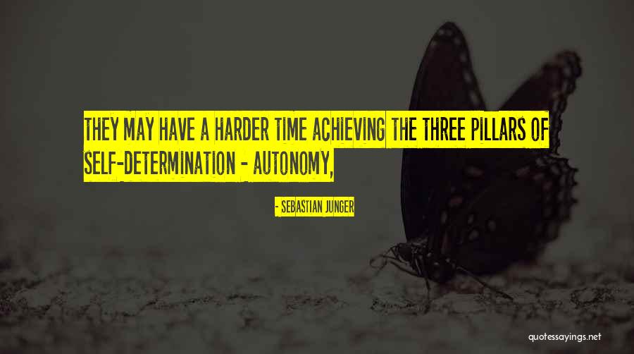 Self Autonomy Quotes By Sebastian Junger Self Autonomy Quotes By Sebastian Junger