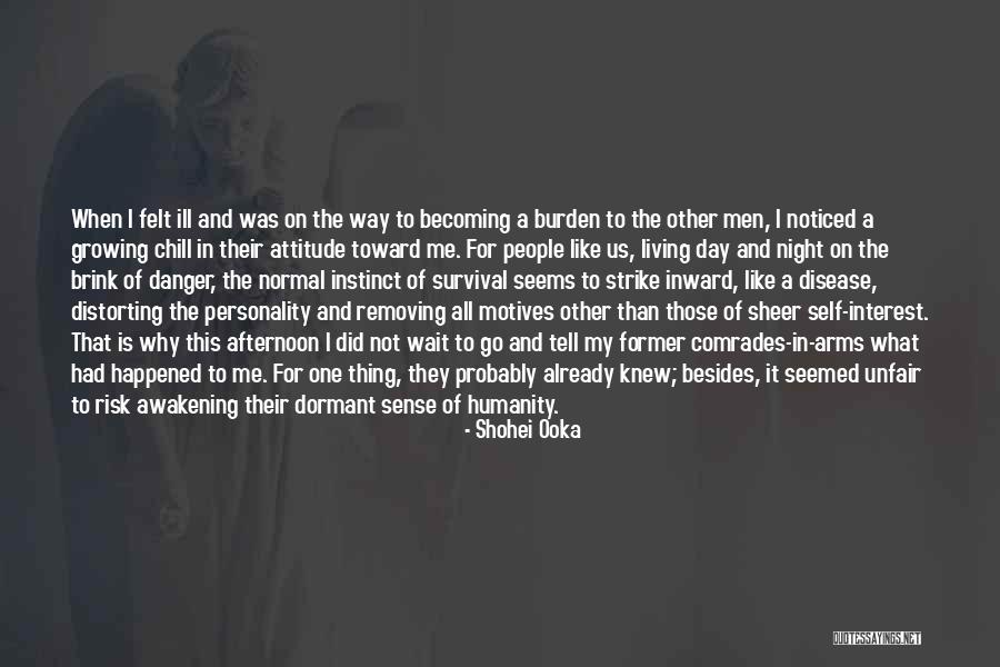 Self Awakening Quotes By Shohei Ooka Self Awakening Quotes By Shohei Ooka