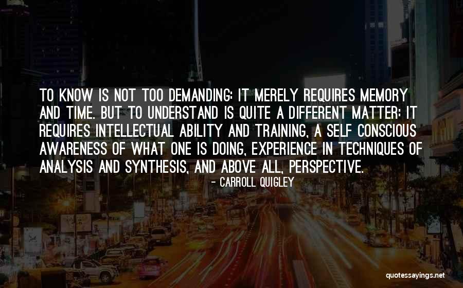 Self Awareness Quotes By Carroll Quigley