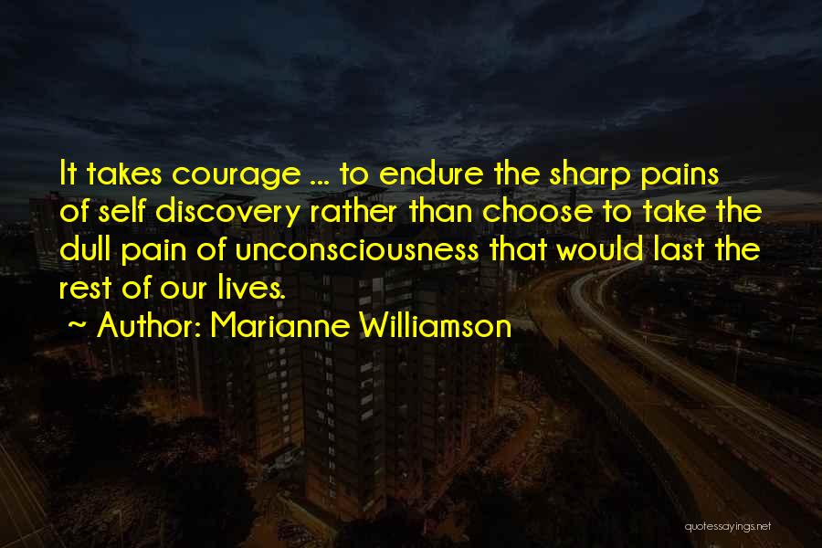 Self Awareness Quotes By Marianne Williamson