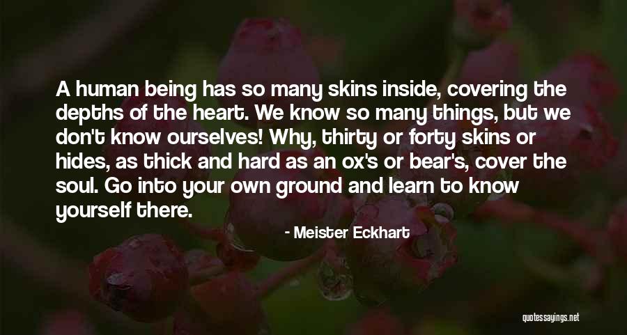 Self Awareness Soul Quotes By Meister Eckhart Self Awareness Soul Quotes By Meister Eckhart