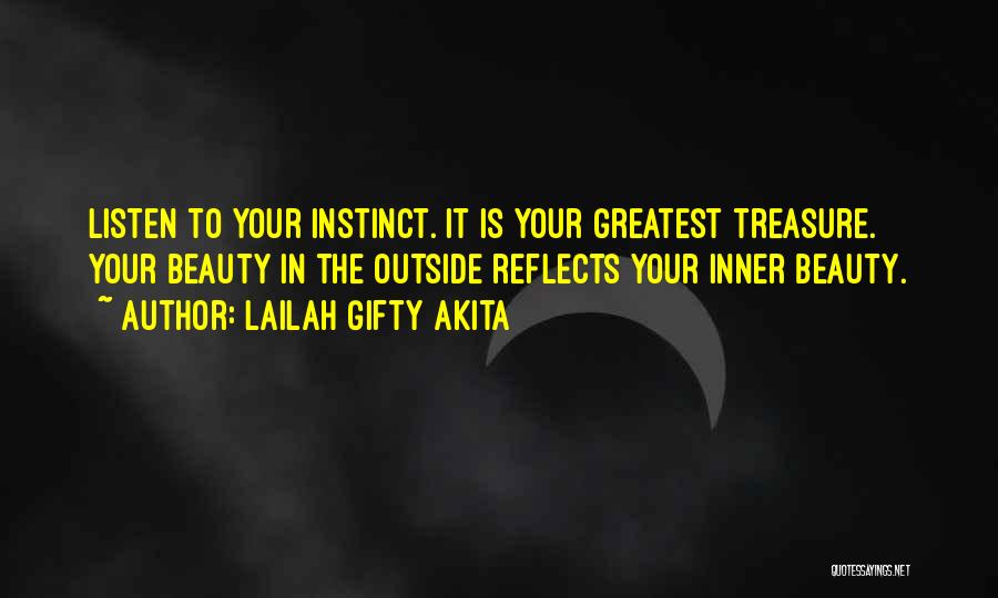 Self Beauty Quotes By Lailah Gifty Akita