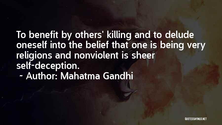 Self Belief Quotes By Mahatma Gandhi