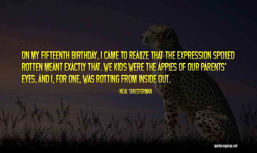 Self Birthday Quotes By Neal Shusterman Self Birthday Quotes By Neal Shusterman