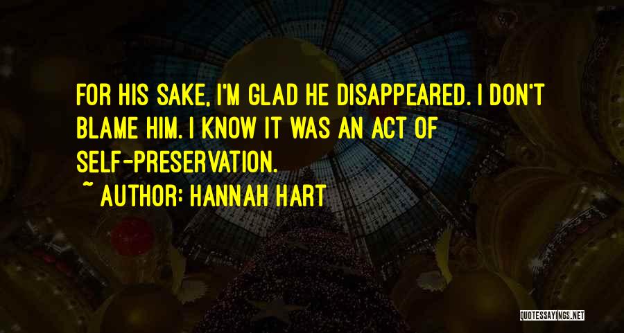 Self Blame Quotes By Hannah Hart