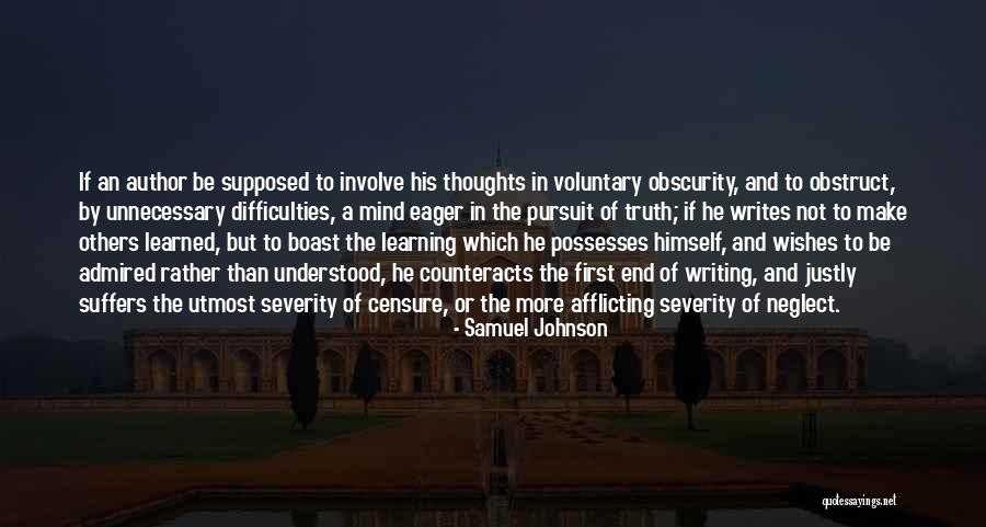 Self Boast Quotes By Samuel Johnson Self Boast Quotes By Samuel Johnson