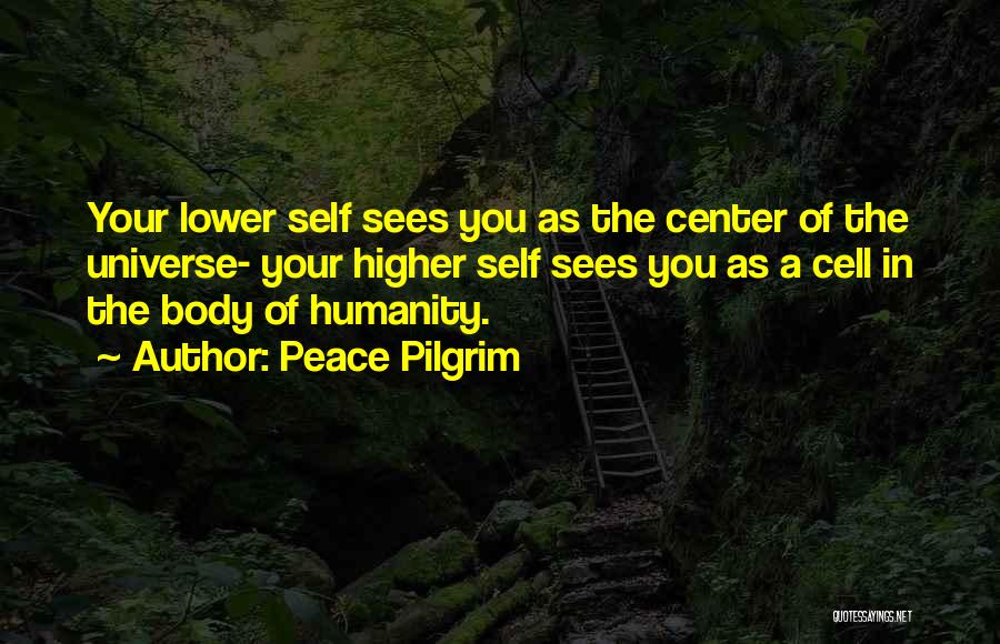Self Body Quotes By Peace Pilgrim