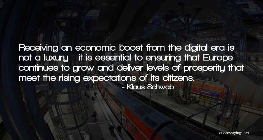 Self Boost Quotes By Klaus Schwab Self Boost Quotes By Klaus Schwab