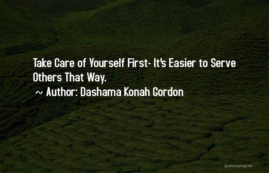 Self Care Yoga Quotes By Dashama Konah Gordon