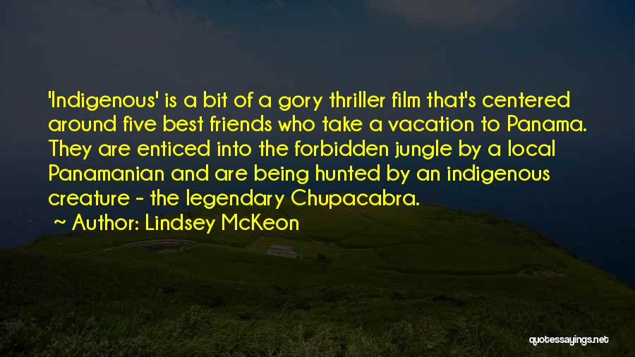 Self Centered Friends Quotes By Lindsey McKeon