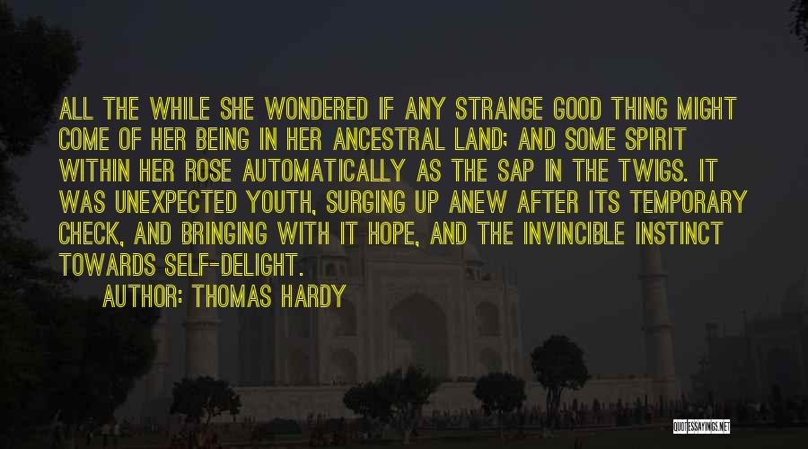 Self Check Quotes By Thomas Hardy