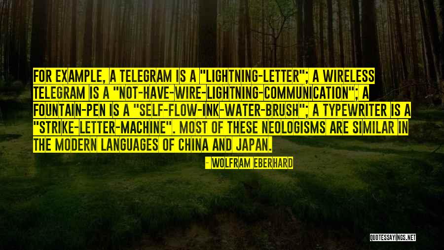 Self Communication Quotes By Wolfram Eberhard Self Communication Quotes By Wolfram Eberhard