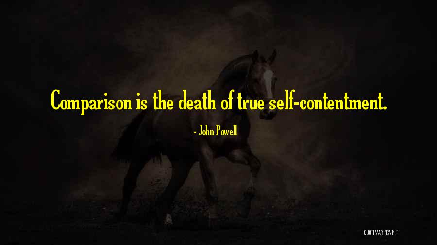 Self Comparison Quotes By John Powell
