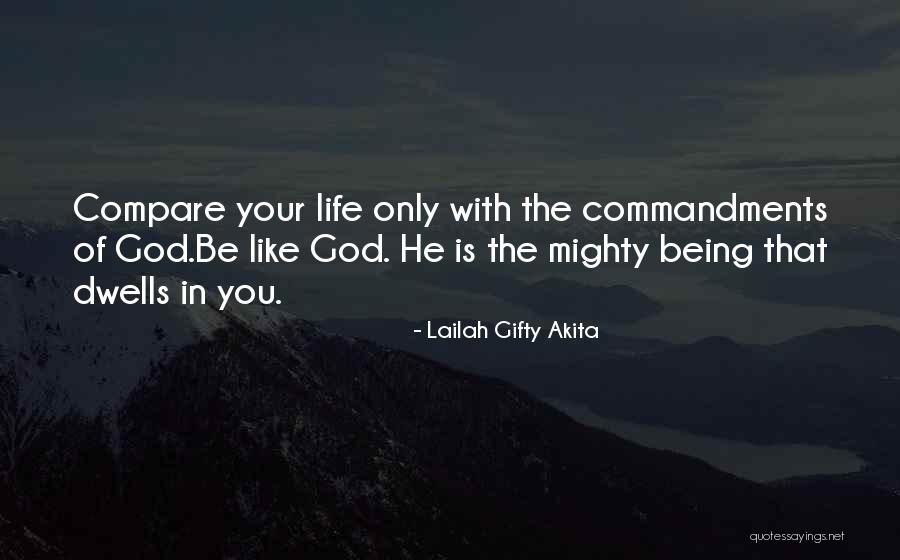 Self Comparison Quotes By Lailah Gifty Akita Self Comparison Quotes By Lailah Gifty Akita