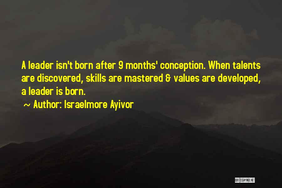 Self Conception Quotes By Israelmore Ayivor