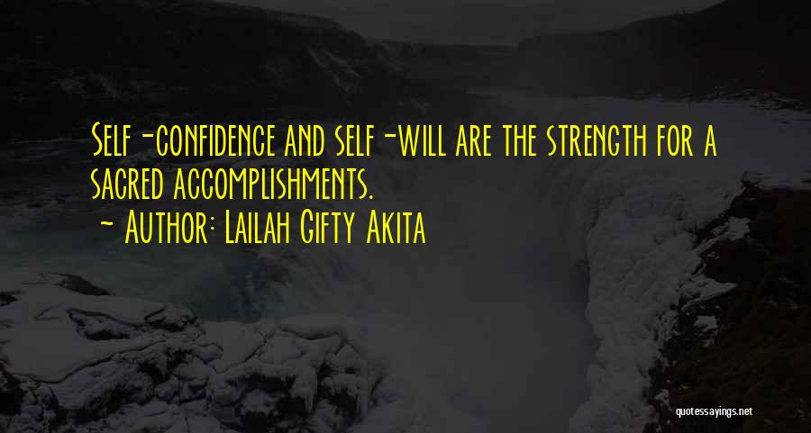 Self Confidence And Success Quotes By Lailah Gifty Akita