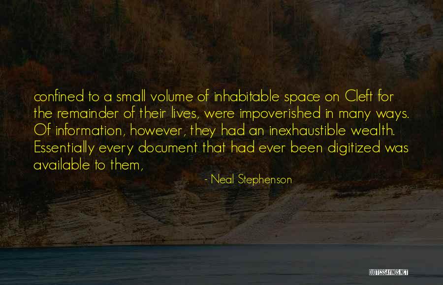 Self Confined Quotes By Neal Stephenson Self Confined Quotes By Neal Stephenson