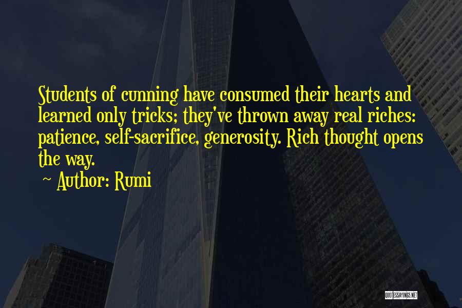 Self Consumed Quotes By Rumi