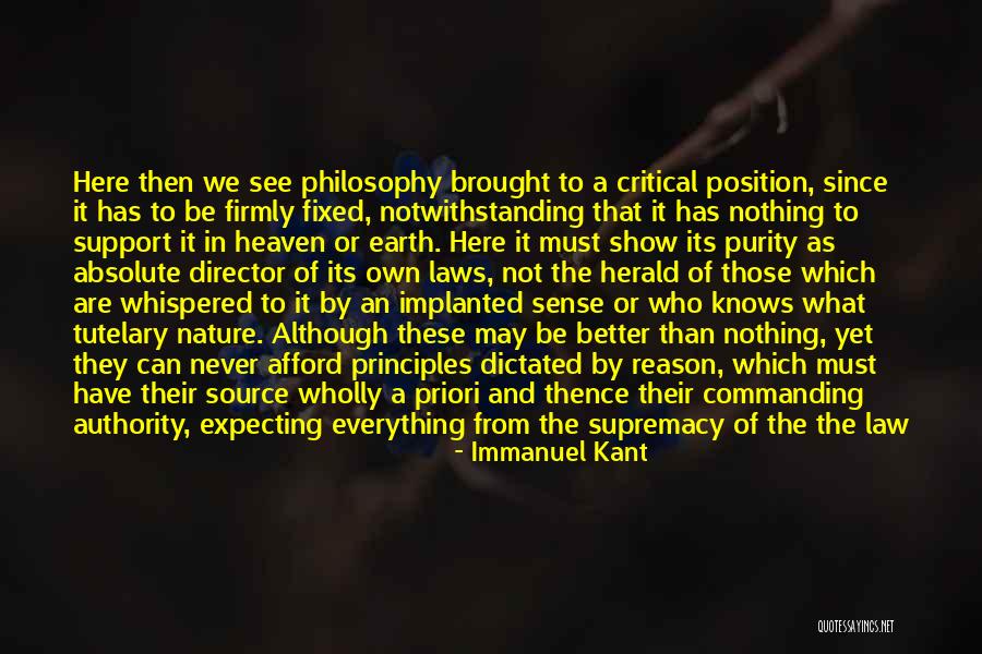 Self-contempt Quotes By Immanuel Kant Self-contempt Quotes By Immanuel Kant