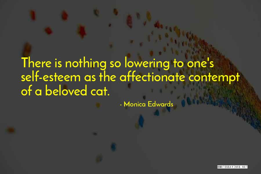Self-contempt Quotes By Monica Edwards Self-contempt Quotes By Monica Edwards