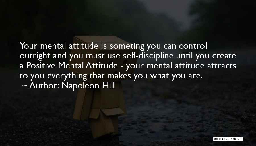 Self Control And Discipline Quotes By Napoleon Hill