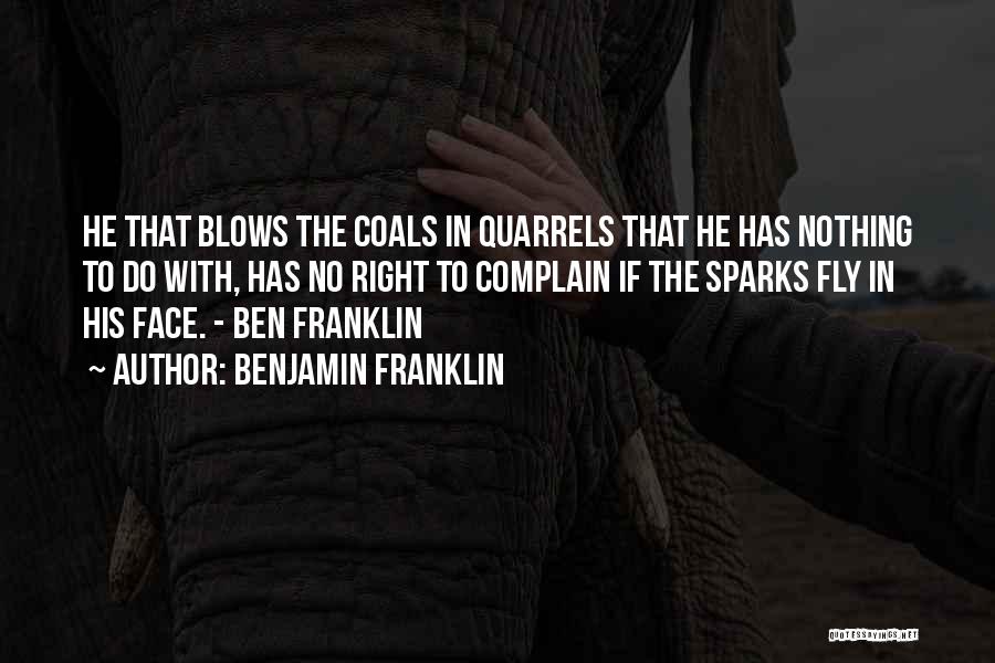 Self Control Quotes By Benjamin Franklin