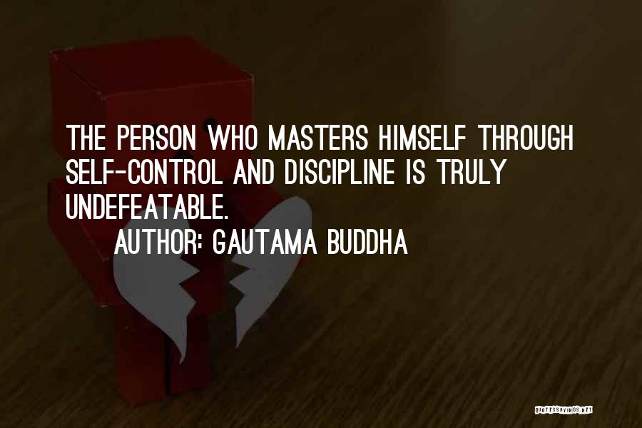 Self Control Quotes By Gautama Buddha