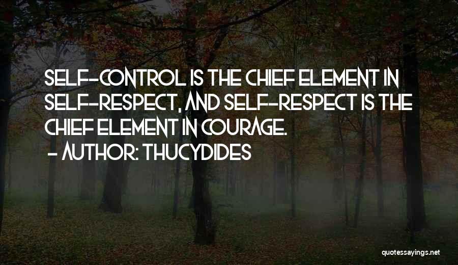 Self Control Quotes By Thucydides