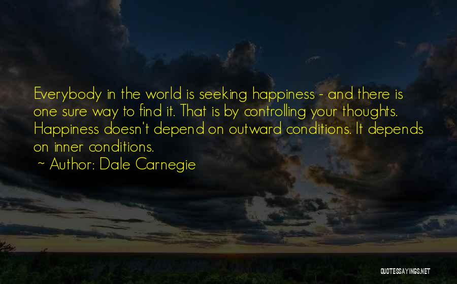 Self-controlling Quotes By Dale Carnegie