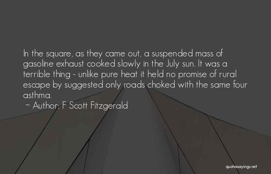 Self Cooked Quotes By F Scott Fitzgerald