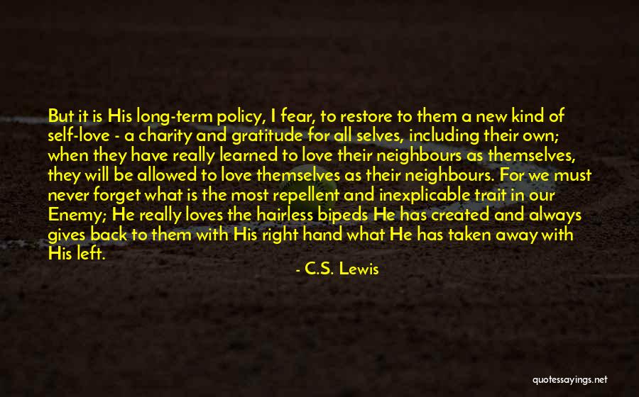 Self Created Quotes By C.S. Lewis Self Created Quotes By C.S. Lewis
