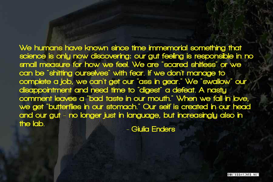 Self Created Quotes By Giulia Enders Self Created Quotes By Giulia Enders