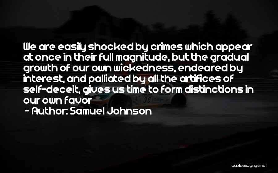 Self Deceit Quotes By Samuel Johnson