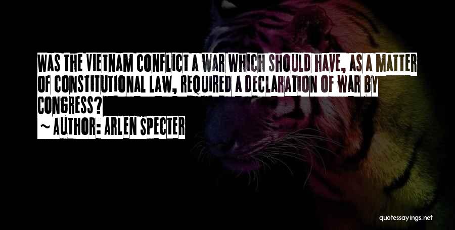 Self Declaration Quotes By Arlen Specter