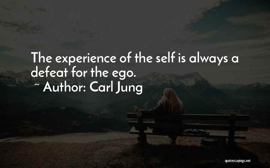 Self Defeat Quotes By Carl Jung