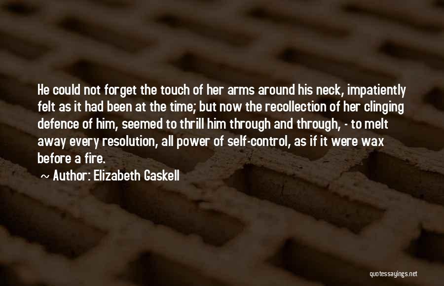 Self Defence Quotes By Elizabeth Gaskell