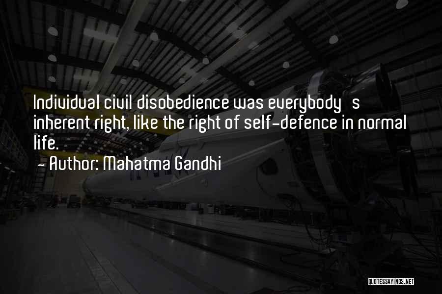 Self Defence Quotes By Mahatma Gandhi
